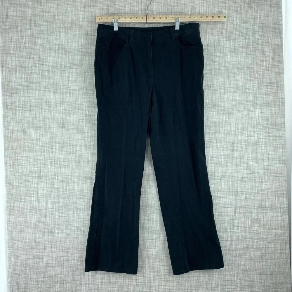 Chico's pants Womens Size 2.5Reg (14) black 1794